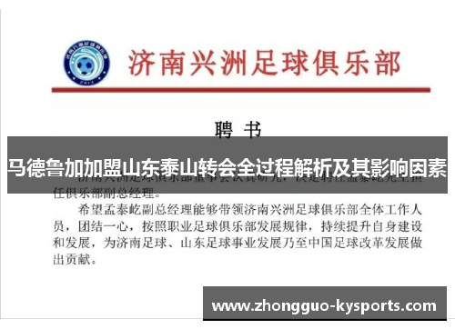 马德鲁加加盟山东泰山转会全过程解析及其影响因素